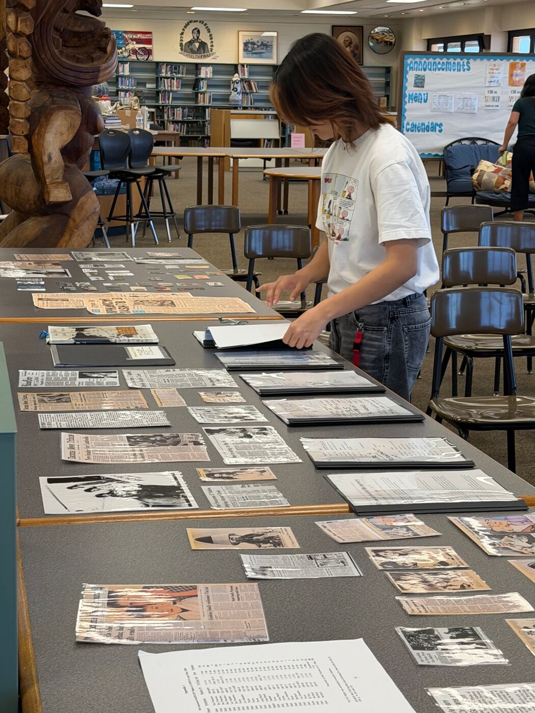 Archives in Love and War, Lahainaluna High School, Maui