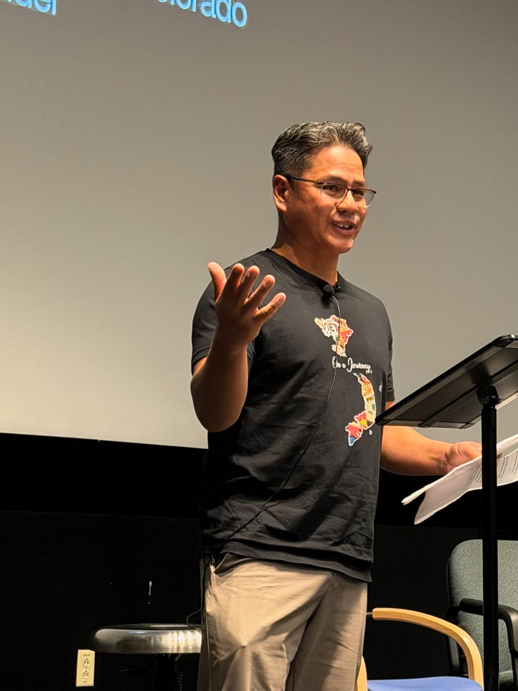 Steve George, Invisible Threads Gathering, UC Boulder